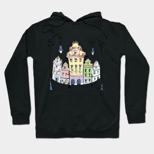 Copy of Old market square in Poznan, Poland Hoodie